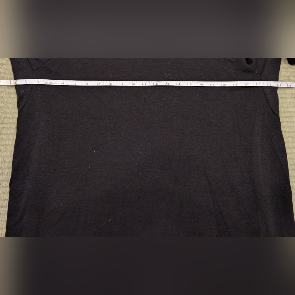 Alchemy Equipment Midweight Merino Wool Sweatshirt Black Men's Size XL - Picture 5 of 6